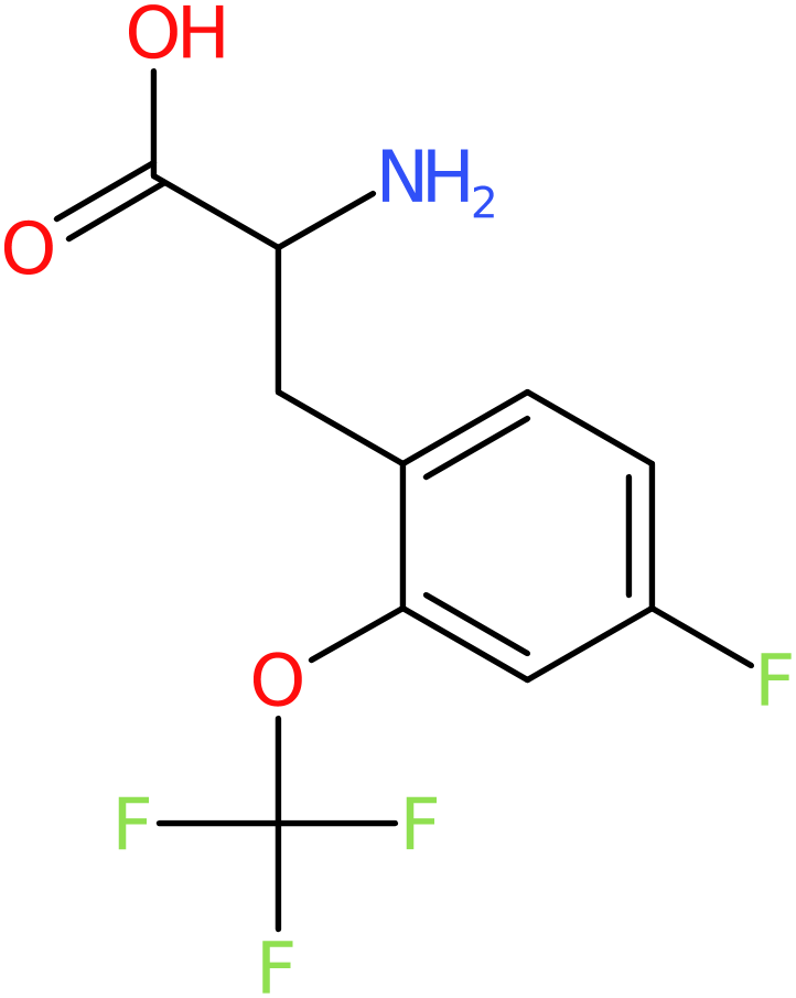 CAS: 1435806-18-0 | 4-Fluoro-2-(trifluoromethoxy)-DL-phenylalanine, NX24291