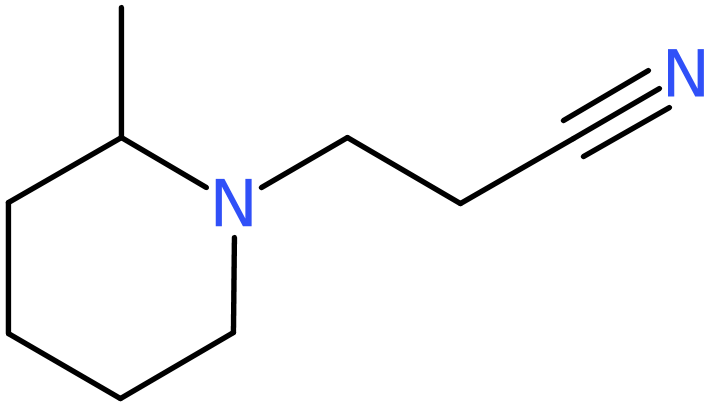 CAS: 140837-33-8 | 1-(2-Cyanoethyl)-2-pipecoline, >95%, NX23492