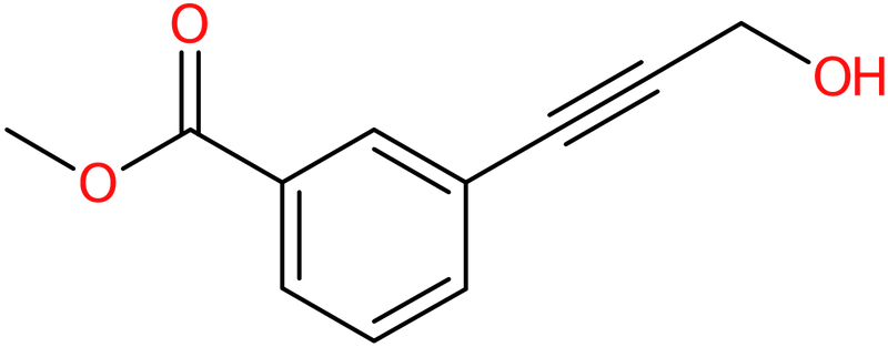 CAS: 121114-45-2 | Methyl 3-(3-hydroxyprop-1-yn-1-yl)benzoate, NX17399