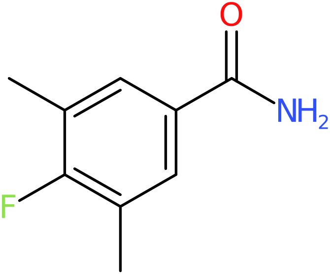 CAS: 886501-71-9 | 4-Fluoro-3,5-dimethylbenzamide, >97%, NX66821