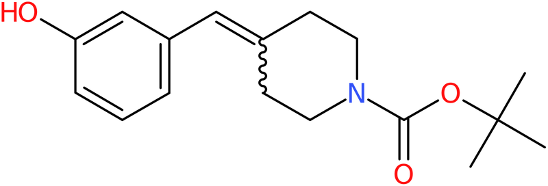 CAS: 1020329-87-6 | tert-Butyl 4-(3-hydroxybenzylidene)piperidine-1-carboxylate, NX11435