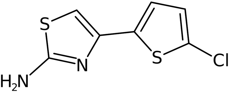 CAS: 123971-45-9 | 4-(5-Chlorothien-2-yl)-1,3-thiazol-2-amine, >97%, NX18576