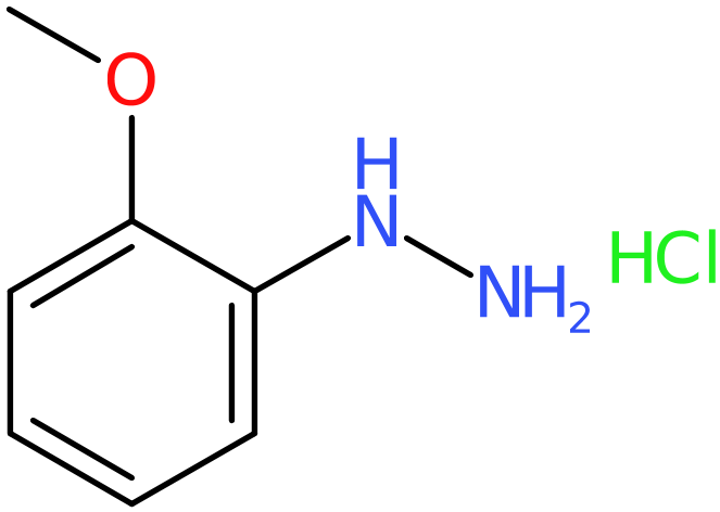 CAS: 6971-45-5 | 2-Methoxyphenylhydrazine hydrochloride, >96%, NX58703