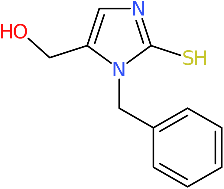 CAS: 98412-23-8 | (1-Benzyl-2-sulphanyl-1H-imidazol-5-yl)methanol, NX71662