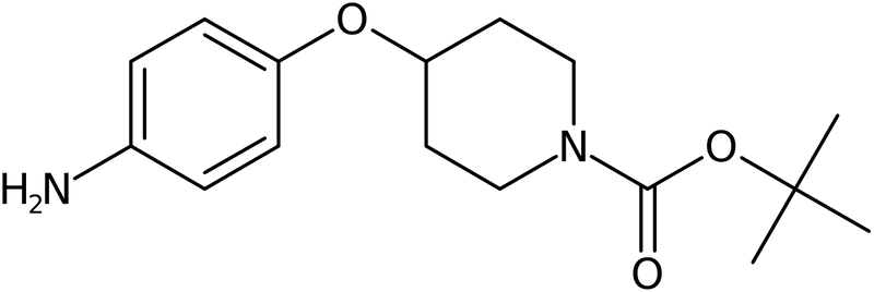 CAS: 138227-63-1 | 4-{[1-(tert-Butoxycarbonyl)piperidin-4-yl]oxy}aniline, >98%, NX22899