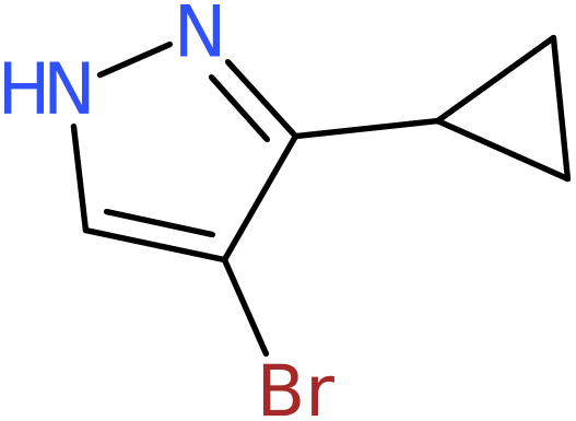 CAS: 957345-28-7 | 4-Bromo-3-cyclopropyl-1H-pyrazole, >95%, NX71216