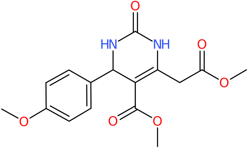 CAS: 952183-66-3 | Methyl 6-(2-methoxy-2-oxoethyl)-4-(4-methoxyphenyl)-2-oxo-1,2,3,4-tetrahydropyrimidine-5-carboxylate, NX70808