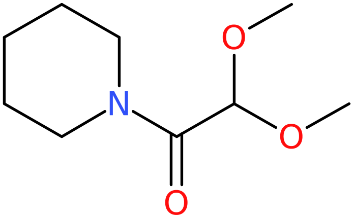 CAS: 16695-59-3 | 2,2-Dimethoxy-1-(piperidin-1-yl)ethan-1-one, NX27985