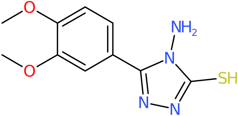 CAS: 125866-62-8 | 4-Amino-5-(3,4-dimethoxy-phenyl)-4H-[1,2,4]triazole-3-thiol, NX19276