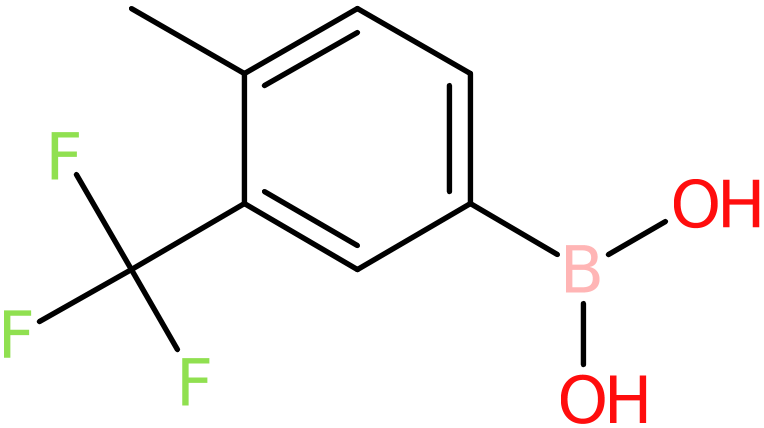 CAS: 947533-94-0 | 4-Methyl-3-(trifluoromethyl)phenylboronic acid, >95%, NX70400