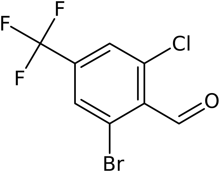 CAS: 1415130-43-6 | 2-Bromo-6-chloro-4-(trifluoromethyl)benzaldehyde, >95%, NX23584