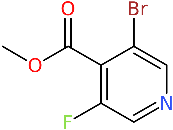 CAS: 1214325-21-9 | Methyl 3-bromo-5-fluoroisonicotinate, >97%, NX17588