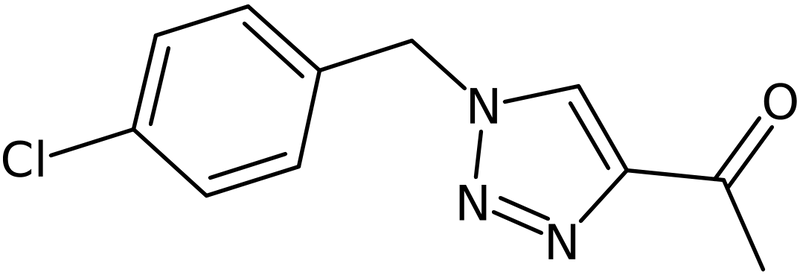 CAS: 1443291-25-5 | 1-{1-[(4-Chlorophenyl)methyl]-1H-1,2,3-triazol-4-yl}ethan-1-one, NX24495