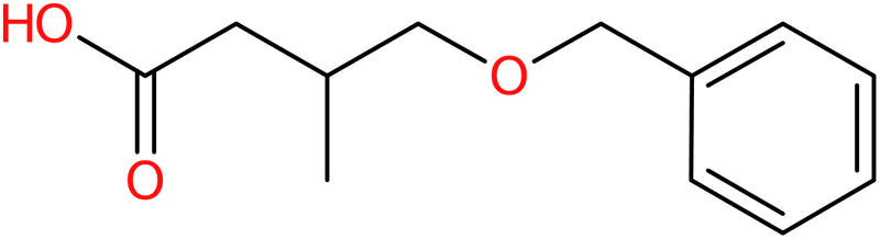 CAS: 132437-90-2 | 4-(Benzyloxy)-3-methylbutanoic acid, >96%, NX21083