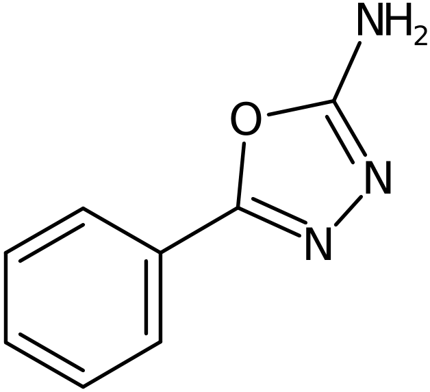 CAS: 1612-76-6 | 2-Amino-5-phenyl-1,3-4-oxadiazole, >97%, NX27168