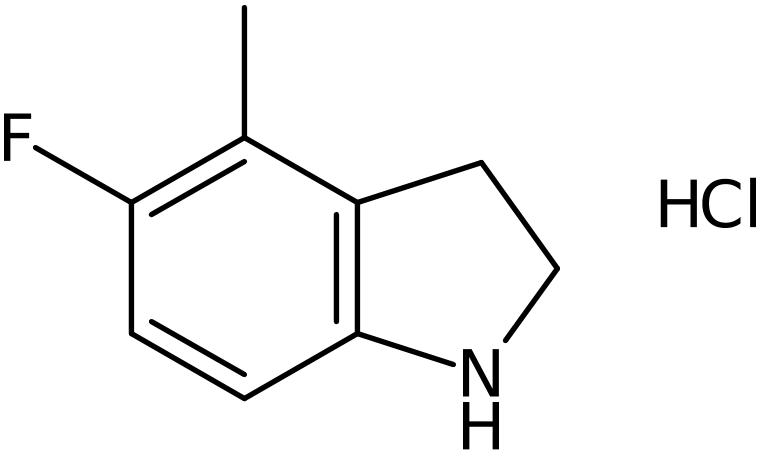 CAS: 1388063-84-0 | 5-Fluoro-4-methylindoline hydrochloride, >95%, NX23017