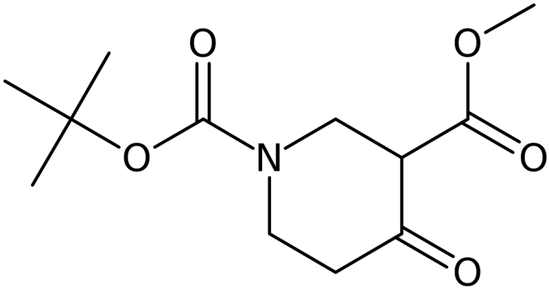 CAS: 161491-24-3 | 1-tert-Butyl 3-methyl 4-oxopiperidine-1,3-dicarboxylate, NX27213