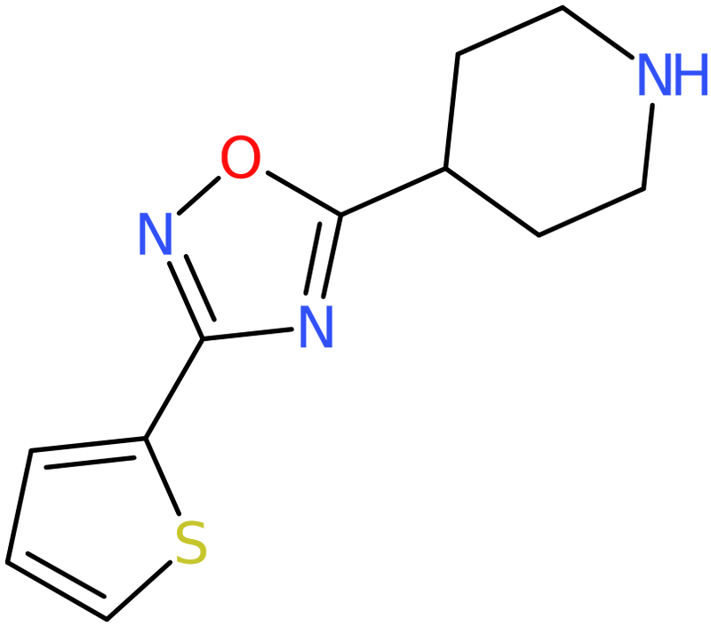 CAS: 244272-35-3 | 4-[3-(Thien-2-yl)-1,2,4-oxadiazol-5-yl]piperidine, >95%, NX37230