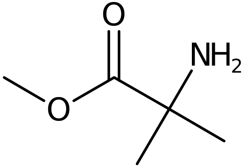 CAS: 13257-67-5 | Methyl 2-amino-2-methylpropanoate, >96%, NX21116