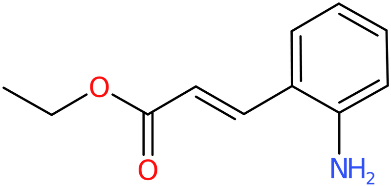 CAS: 79655-96-2 | Ethyl 3-(2-aminophenyl)acrylate, >98%, NX62257