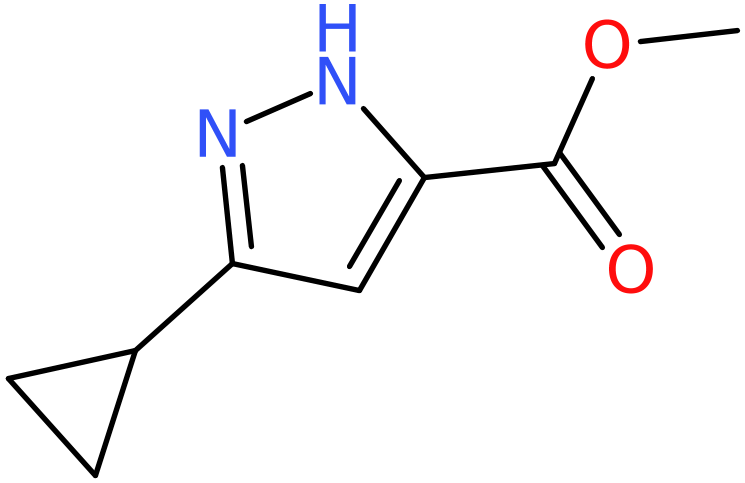 CAS: 1036733-11-5 | Methyl 3-cyclopropyl-1H-pyrazole-5-carboxylate, NX12031