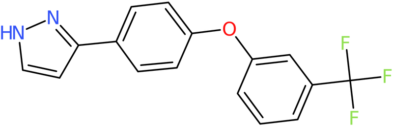 CAS: 1019007-78-3 | 3-[4-(3-(Trifluoromethyl)phenoxy)phenyl]-1H-pyrazole, NX11310