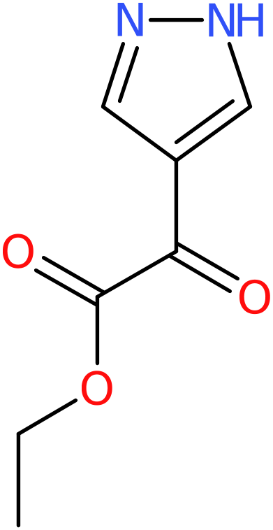 CAS: 869557-79-9 | Ethyl 2-oxo-2-(1H-pyrazol-4-yl)acetate, >97%, NX65050