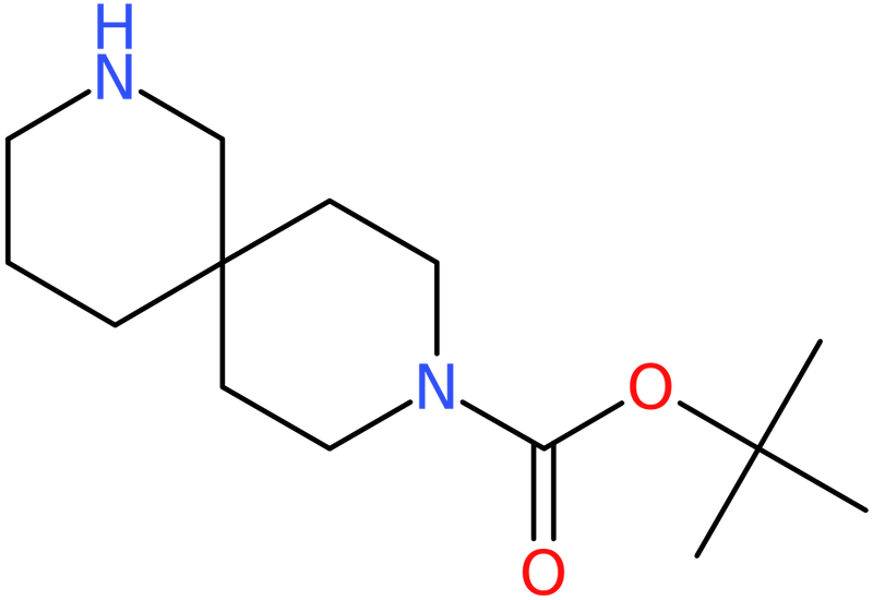 CAS: 1023595-19-8 | tert-Butyl 2,9-diazaspiro[5.5]undecane-9-carboxylate, >95%, NX11537