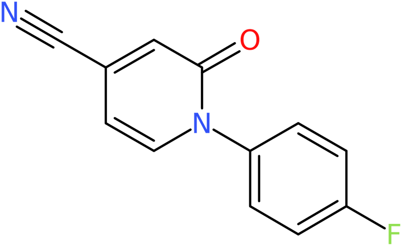 CAS: 929000-78-2 | 1,2-Dihydro-1-(4-fluorophenyl)-2-oxopyridine-4-carbonitrile, >98%, NX69325