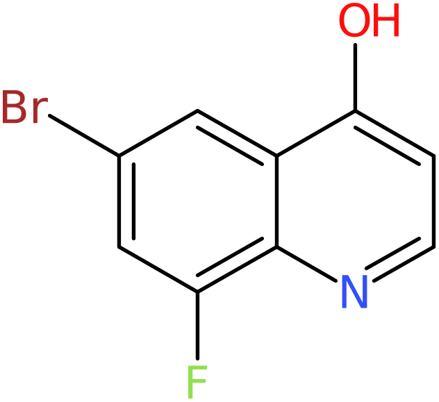 CAS: 1019016-22-8 | 6-Bromo-8-fluoro-4-hydroxyquinoline, >95%, NX11326