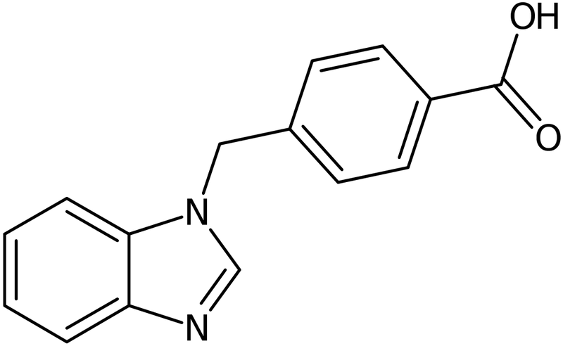 CAS: 139742-50-0 | 4-[(1H-Benzimidazol-1-yl)methyl]benzoic acid, >97%, NX23244