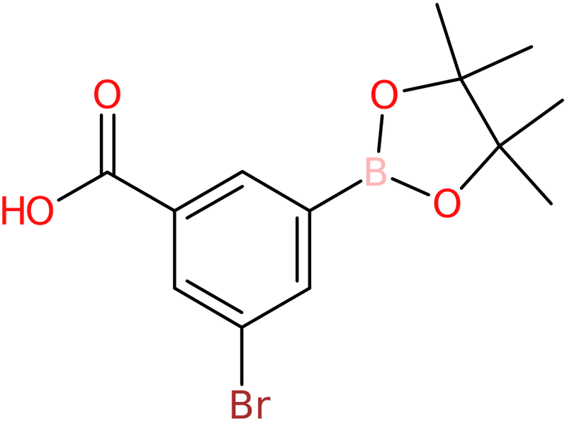 CAS: 2096333-90-1 | 3-Bromo-5-carboxyphenylboronic acid pinacol ester, >95%, NX33959