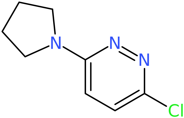 CAS: 66346-85-8 | 3-Chloro-6-(pyrrolidin-1-yl)pyridazine, >97%, NX57381