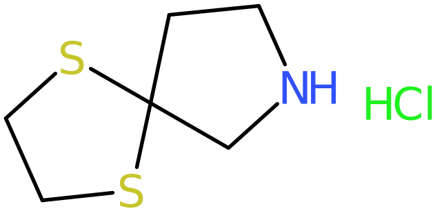 CAS: 958451-81-5 | 1,4-Dithia-7-azaspiro[4.4]nonane hydrochloride, >95%, NX71235