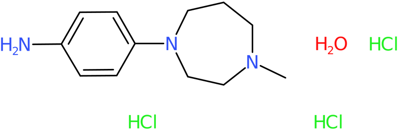 CAS: 913830-33-8 | 4-(4-Methylhomopiperazin-1-yl)aniline trihydrochloride hydrate, NX68384