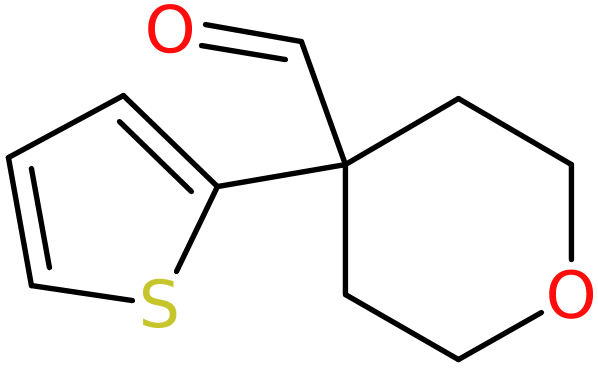 CAS: 906352-93-0 | 4-Thien-2-yltetrahydro-2H-pyran-4-carboxaldehyde, >90%, NX68055