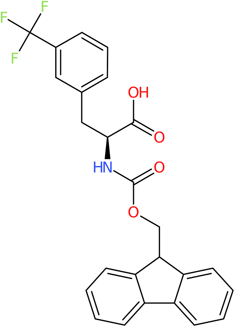 CAS: 205526-27-8 | 3-(Trifluoromethyl)-L-phenylalanine, N-FMOC protected, >95%, NX33370