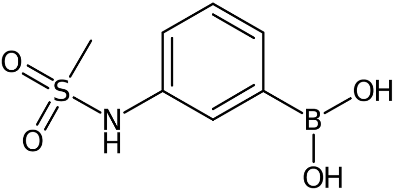 CAS: 148355-75-3 | 3-[(Methylsulphonyl)amino]benzeneboronic acid, >98%, NX25210