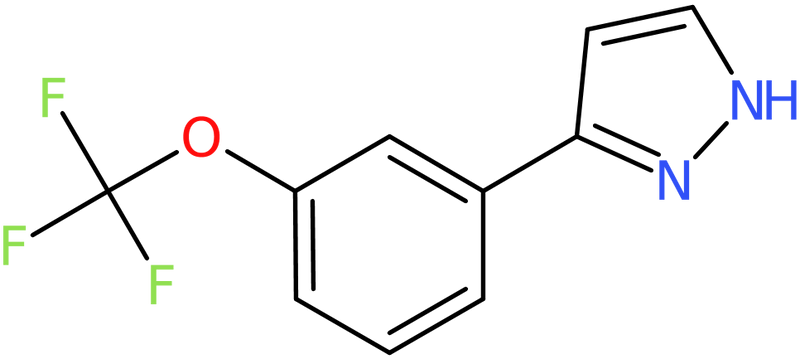 CAS: 149739-45-7 | 3-[3-(Trifluoromethoxy)phenyl]-1H-pyrazole, NX25406