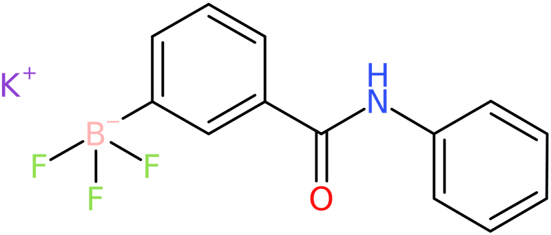 Potassium [3-(phenylamino-1-carbonyl)phenyl]trifluoroborate, NX74427