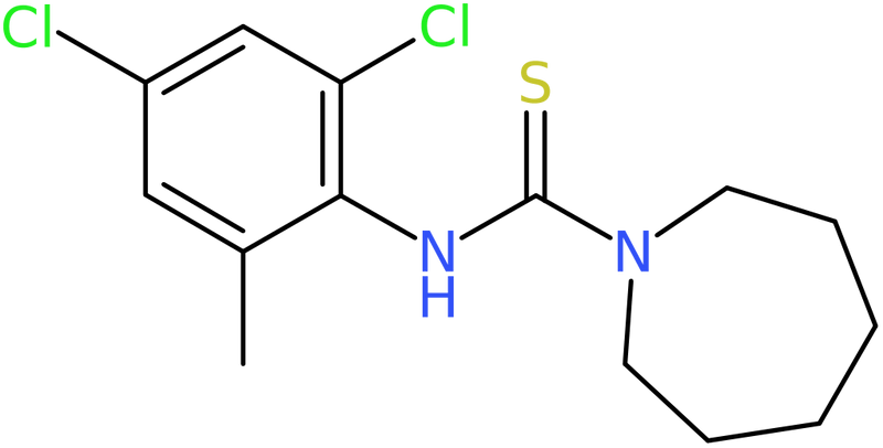 N-(2,4-Dichloro-6-methylphenyl)azepane-1-carbothioamide, NX73853