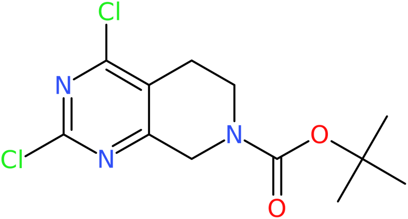 CAS: 916420-27-4 | tert-Butyl 2,4-dichloro-6,8-dihydro-5H-pyrido[3,4-d]pyrimidine-7-carboxylate, >97%, NX68748