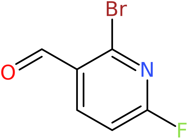 CAS: 1227489-86-2 | 2-Bromo-6-fluoronicotinaldehyde, >95%, NX18187