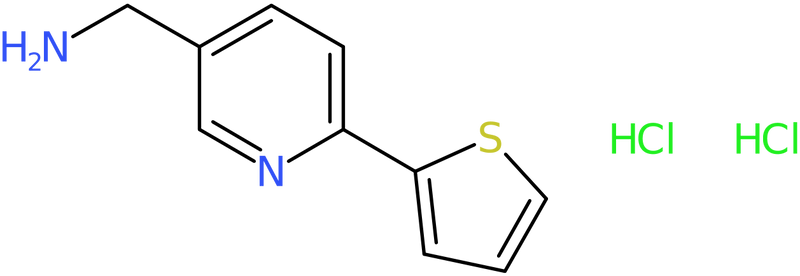 CAS: 913830-32-7 | [6-(Thien-2-yl)pyridin-3-yl]methylamine dihydrochloride, >90%, NX68383