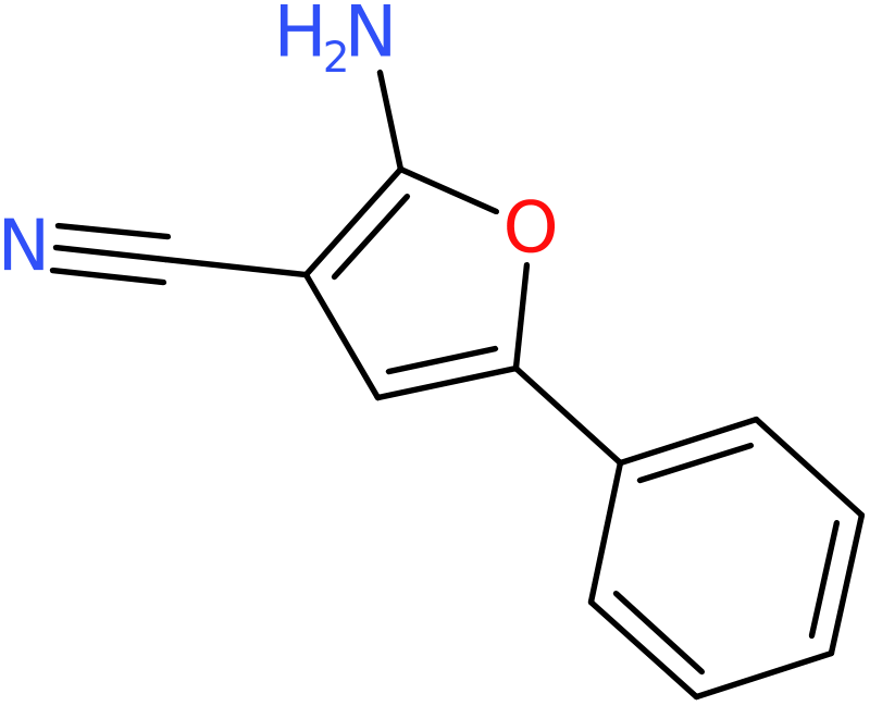 CAS: 14742-32-6 | 2-Amino-5-phenyl-3-furonitrile, >95%, NX25072