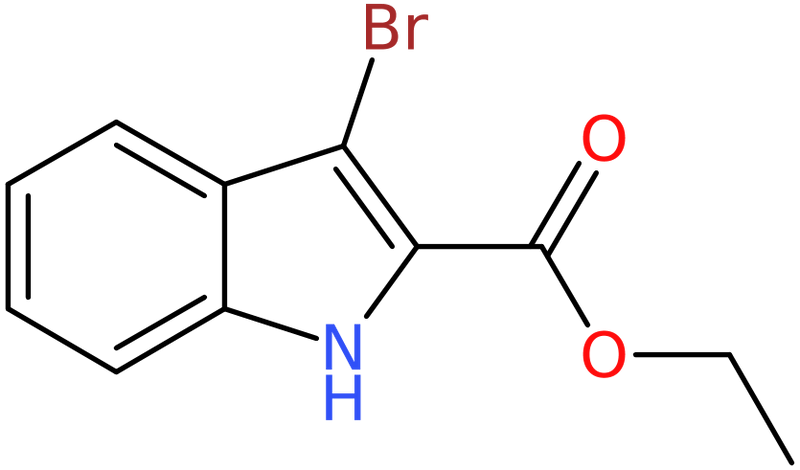 CAS: 91348-45-7 | Ethyl 3-bromo-1H-indole-2-carboxylate, NX68368