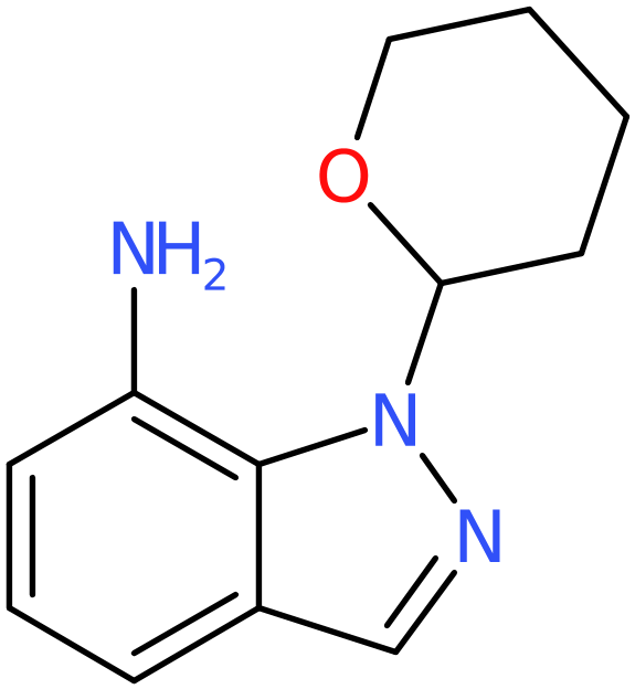 CAS: 1053655-60-9 | 7-Amino-1-(tetrahydro-2H-pyran-2-yl)-1H-indazole, NX12583