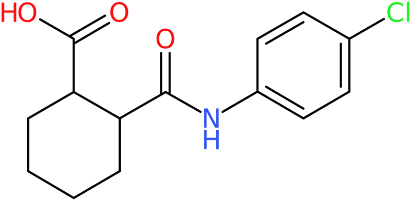 CAS: 101937-67-1 | 2-[(4-Chlorophenyl)carbamoyl]cyclohexane-1-carboxylic acid, NX11353