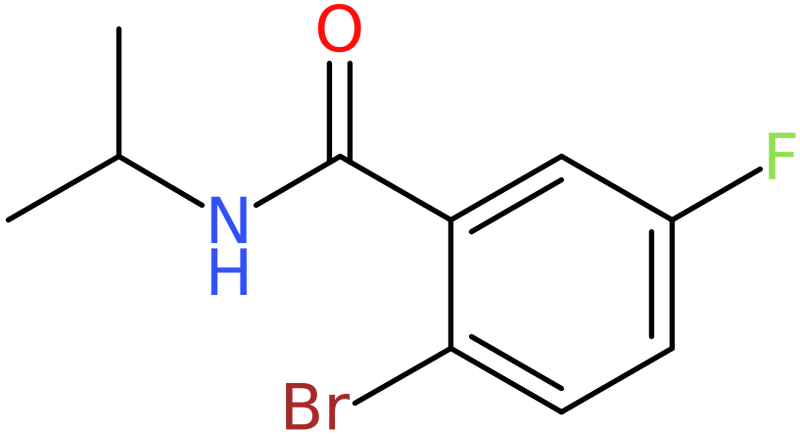 CAS: 951884-14-3 | 2-Bromo-5-fluoro-N-isopropylbenzamide, NX70647