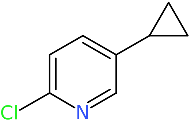 CAS: 1042986-18-4 | 2-Chloro-5-cyclopropylpyridine, >95%, NX12273